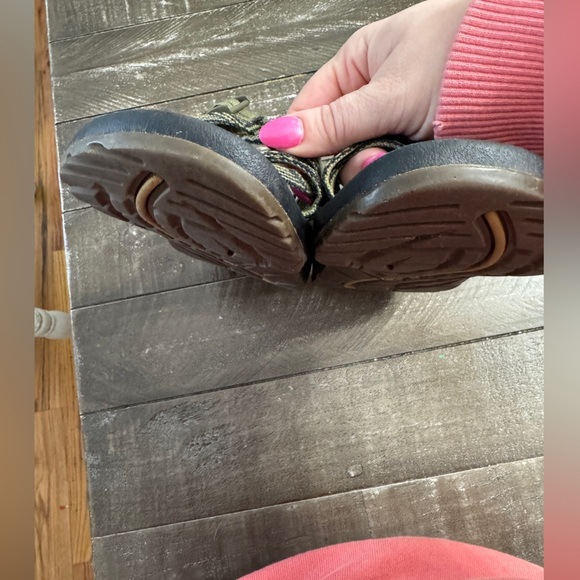 CHACO Women's ZX/2 Classic Army Green Size 9 Strappy Sandal Adjustable - Picture 6 of 8